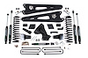 ZONF60N Zone 4" Radius Arm Lift Kit for 2020-2022 Ford F-250/F-350 - image 1