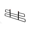 1058-52-01 Cab Protector, Height: 19.38 in., Length: 58.25 in., Width: 20 in., Matte Black, Steel, Rack, Powder Coat Finish