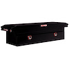 120-5-03 Saddle Box, Steel, Full Low Profile, Gloss Black, 10.6 cu. ft. - image 1