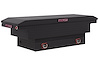131-52-03 Saddle Box, Aluminum, Compact Low Profile, Textured Matte Black, 7.7 cu. ft. - image 1