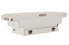 137-0-03 Saddle Box, Aluminum, Compact Deep, Clear, 8.0 cu. ft. - image 1