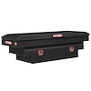 137-52-03 Saddle Box, Aluminum, Compact Deep, Textured Matte Black, 8.0 cu. ft. - image 1
