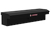 178-5-03 Lo-Side Box, 56 in. Low Profile Lo-Side Box, Aluminum, Gloss Black, 3.8 cu. ft. - image 1