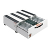 301-3 Heavy-Duty Drawer Unit, Steel, 7 ft., Height: 13 in., Length: 24 in., Width: 30 in., White, Drawer Depth: 21 in. - image 1