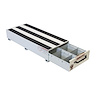 306-3 Heavy-Duty Drawer Unit, Steel, 7.1 ft., Height: 9.5 in., Length: 48 in., Width: 20 in., White, Drawer Depth: 45 in. - image 1