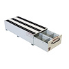 336-3 Heavy-Duty Drawer Unit, Steel, 9.3 ft., Height: 13 in., Length: 48 in., Width: 20 in., White, Drawer Depth: 45 in. - image 1