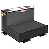 350-5-02 Transfer Tank, L-Shape, 50 Gal., Black - image 1