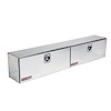 390-0-02 Hi-Side Box, 11.1 ft., Height: 16 in., Length: 90.25 in., Width: 13.25 in., Clear, Heavy-Duty Welded, Aluminum - image 1