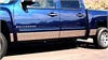 Stainless Steel Rocker Panels 2003-07 Chevy Silverado with Factory Flares