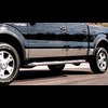 Stainless Steel Rocker Panels 2011-2012 F250/F350 Super Duty Pickup