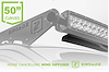 Noise Cancelling Wind Diffuser for 50 in. Curved LED Light Bar - image 1