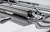 Hood Hinge Mounted Double Row LED Light Bar Kit for 2018 Jeep Wrangler JL