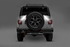 Rear Spare Tire Carrier Light Mount Brackets for 2018 Jeep Wrangler JL - image 1