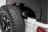 Rear Spare Tire Carrier Light Mount Brackets for 2018 Jeep Wrangler JL - image 4