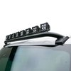 Front Roof Top Tubular LED Pod Light Mounting Bar Kit Fits Gen 6 Ford Bronco [White] - image 4