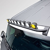Front Roof Top Tubular LED Pod Light Mounting Bar Kit Fits Gen 6 Ford Bronco [Amber/White] - image 1