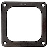 FOG-1003-2 Carb Base Gasket, Holley Dominator Open Plenum, Paper w/Silicone Coating, 4.85 in. x 4.85 in., .030 in. - image 1