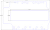 FOG-1008 Supercharger Base Gasket, Universal, Paper w/Silicone Coating, 4.26 in. x 15.85 in., .060 in.