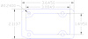 FOG-1058 Water Outlet Gasket, Chevy SB 5.7L LT-5 1993-1995, Paper w/Silicone Coating, .030 in. - image 1