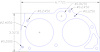 FOG-1085 Throttle Body Gasket, Chevy SB 5.7L LT-5 1990-1995 TBI-air Horn, Paper w/Silicone Coating, .030 in. - image 1