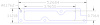 FOG-1086 Throttle Body Gasket, Chevy SB 5.7L LT-5 1990-1995 TBI-top Coolant, Paper w/Silicone Coating, .060 in. - image 1