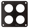 FOG-1161-2 Carb Base Gasket, Holley Dominator 4 Hole, Paper w/Silicone Coating, 2.05 in. Dia., .060 in. - image 1