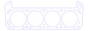 FOG-1179 TRANSMISSON TAIL HOUSING Gasket, CHEVY ZF-60 6-SPEED B-8, .030", Paper w/Silicone Coating, Sold Individually