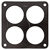 FOG-1254 Carb Base Gasket, Holley Dominator 4 Hole, Paper w/Silicone Coating, 2.40 in. Dia., .030 in. - image 1