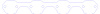 FOG-3006P Plastic Exhaust Port Covers, Ford SB Stk. 260-302W - image 1