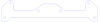 FOG-3058P Plastic Exhaust Port Cover, Ford 1.6L I-4 Sohc - image 1