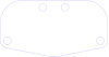 FOG-3190P Plastic Exhaust Port Covers, Honda 2.0-3.5L V-6 Sohc 1985' -2005 Accord - image 1