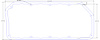 FOG-6014 Valve Cover Gaskets, Chrysler KB TFX VENEY BAE-98 Hemi, Thickness: .100 in., For .250 in. Bolts, Steelcore Laminate - image 1
