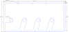 FOG-6024 Valve Cover Gaskets, Ford Big Block/Kaase 429ci Late Shotgun Hemi Late, Thickness: .060 in., Paper w/Silicone - image 1