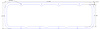 FOG-6076-4 Valve Cover Gaskets, GM Pro Stock/Mod Dart R-M/Moroso, For 5.2 in. B.C., Thickness: .100 in., Steelcore Laminate - image 1