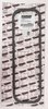 FOG-6111-2 Valve Cover Gaskets, Chevy Big Block/Brodix PB 1203 7-Bolt, Thickness: .120 in., Paper w/Silicone - image 2