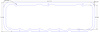 FOG-6120 Valve Cover Gaskets, Chevy Big Block Brodix PB9000 9-Deg & 12-Deg, Thickness: .060 in., Paper w/Silicone - image 1