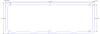 FOG-6123 Valve Cover Gasket, Chevy Small Block VED 4.5" B.C., Thickness: .060 in., Paper w/Silicone - image 1
