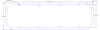 FOG-6136-9 Valve Cover Gasket, Chevy Small Block Splayed Valve 8-Bolt, Thickness: .090 in., Paper w/Silicone - image 1