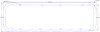 FOG-6170-2 Valve Cover Gaskets, Pro Stock/Modular CFE DRCE 500ci 8-Bolt, For 5 in. B.C., Thickness: .120 in., Paper w/Silicone - image 1