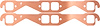 FOG-7001C Copper Header Gaskets Chevy 265-400CI SB, - image 1