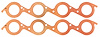 FOG-7005C Copper Header Gaskets, Copper, 2.12 in. Diameter Round Port, Chevy Big Block - image 1