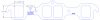 FOG-7016 GPC Header Gaskets Olds 330-455CI, Rectangle Port - image 1
