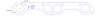 FOG-7028C Amored RCC Header Gaskets, Round, Rubber Coated Copper, Chevy Small Block, Pair - image 1