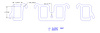 FOG-7057C Header Gaskets, Rubber Coated Copper, Rectangular Port, Buick 455, Pair - image 1