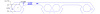 FOG-7095C Amored RCC Header Gaskets, Rubber Coated Copper, D-Port, Mopar Small Block LA - image 1