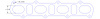 FOG-7140C RCC Header Gaskets Ford MOD 4.6L, Oval/Rectangle Port - image 1