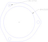 FOG-7165 GPC Universal Header Collector Gaskets, Round Port - image 1