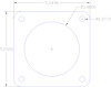 FOG-7180 GPC Universal Header Collector Gaskets, Round Port - image 1