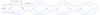 FOG-7183 GPC Header Gaskets Ford KAASE Boss Nine 429CI BB, Oval Port - image 1