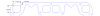FOG-7216S Header Gaskets, Rectangular, Steel Clad w/Graphite Coating, Chevy Small Block - image 1